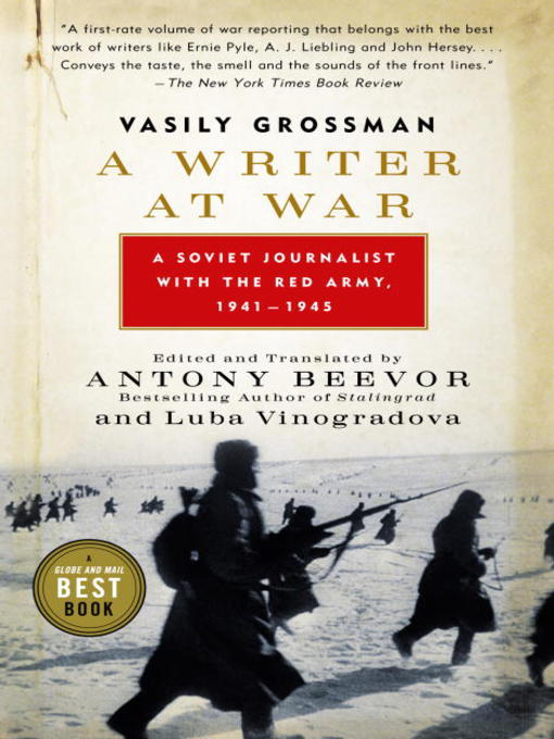Title details for A Writer at War by Vasily Grossman - Available
